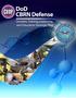 DoD CBRN Defense Doctrine, Training, Leadership, and Education (DTL&E) Strategic Plan