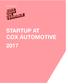 CASE STUDY BY: STARTUP AT COX AUTOMOTIVE 2017