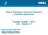 National Training and Technical Assistance Cooperative Agreements. Thursday, October 1, :00 3:30 pm, ET
