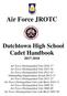 Air Force JROTC Dutchtown High School Cadet Handbook