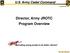 Director, Army JROTC Program Overview