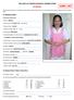 AMRL1497 BIO-DATA OF FOREIGN DOMESTIC WORKER (FDW) EX-BRUNEI (A) PROFILE OF FDW. A2 Medical History/Dietary Restrictions