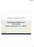 Highmark Medicare Services Date: January 13, 2012