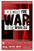 war OF THE WORLDS H. G. WELLS THE Aug , 2017 TICKETS & INFO SEASON IVY TECH STUDENT PRODUCTIONS PRESENTS