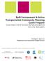 Built Environment & Active Transportation Community Planning Grant Program