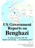 US Government Reports on Benghazi