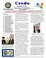 Credo. District 7150 Governor s Newsletter. November November is Rotary Foundation Month - a Message from The Chair