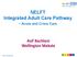 NELFT Integrated Adult Care Pathway - Acute and Crisis Care. Asif Bachlani Wellington Makala