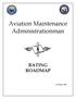 Aviation Maintenance Administrationman RATING ROADMAP