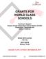GRANTS FOR WORLD CLASS SCHOOLS