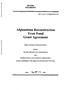 Afghanistan Reconstruction Trust Fund Grant Agreement