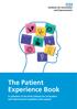 The Patient Experience Book