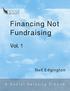 Financing Not Fundraising