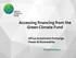 Accessing financing from the Green Climate Fund