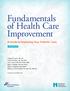 Fundamentals of Health Care Improvement