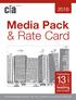 & Rate Card. Media Pack. leading. years. job board. Celebrating