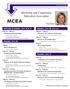 MCEA. Marketing and Cooperative Education Association. Monday, July 20. Tuesday, July 21. 9:00 a.m. - 4:00 p.m. Entrepreneurship Workshop