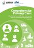 Comprehensive Primary Care: What Patient Centred Medical Home models mean for Australian primary health care
