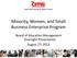 Minority, Women, and Small Business Enterprise Program. Board of Education Management Oversight Presentation August 27, 2013