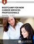 BOOTCAMP FOR NEW CAREER SERVICES PROFESSIONALS