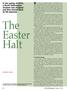 The Easter Halt. The year 1972 produced notable US battlefield victories
