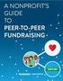 A NONPROFIT S GUIDE TO PEER-TO-PEER FUNDRAISING