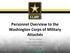 Personnel Overview to the Washington Corps of Military Attachés