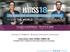 Journey to HIMSS18: Nursing Informatics Community. Chad Cothern, BSN, CPHIMS, FHIMSS, RN President/CEO, Healthcare Informatics Resource Exchange