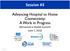 Session #3. Advancing Hospital to Home Connectivity: A Work in Progress Minnesota e-health Summit June 7, 2016