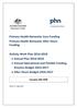 Primary Health Networks Core Funding Primary Health Networks After Hours Funding