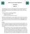 Boone County 4-H Award Application. Instructions. Age 8-14