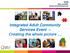 Integrated Adult Community Services Event Creating the whole picture