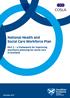 National Health and Social Care Workforce Plan. Part 2 a framework for improving workforce planning for social care in Scotland