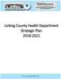 Licking County Health Department Strategic Plan