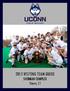 2015 VISITING TEAM GUIDE. SHERMAN COMPLEX Storrs, CT