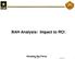 BAH Analysis: Impact to RCI