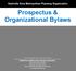 Prospectus & Organizational Bylaws