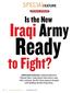 Ready. Iraqi Army. to Fight? Is the New SPECIALFEATURE