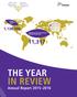 THE YEAR IN REVIEW Annual Report