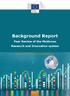 Background Report Peer Review of the Moldovan Research and Innovation system