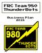 FRC Team 980 ThunderBots. Business Plan 2018