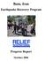 Bam, Iran. Earthquake Recovery Program. Progress Report