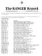 The RANGER Report Volume XIII Issue 11 May 10, 2018