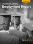 Q4 & Annual 2017 HIGHER EDUCATION. Employment Report. Published by