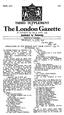 THIRD SUPPLEMENT. The London Gazette. Of TUESDAY the nth of JUNE, 1946 * Registered as a newspaper. THURSDAY, 13 JUNE, 1946 The