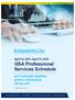 GSA Professional Services Schedule
