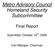 Metro Advisory Council Homeland Security Subcommittee
