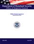 Department of Homeland Security Office of Inspector General. FEMA's Disaster Assistance Improvement Plan