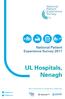 National Patient Experience Survey UL Hospitals, Nenagh.