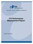 ITA Performance Measurement Report